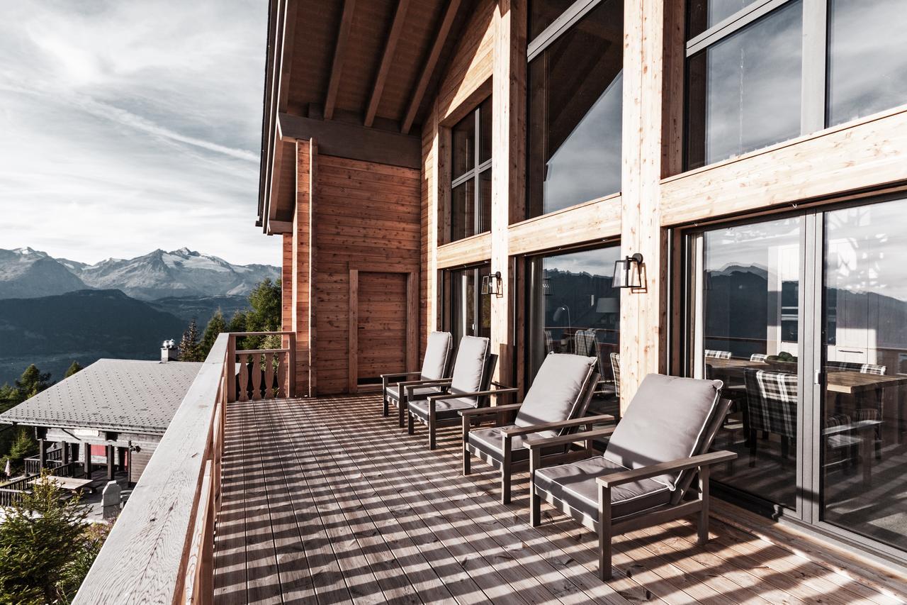Chalet Kristall Rosswald Buitenkant foto