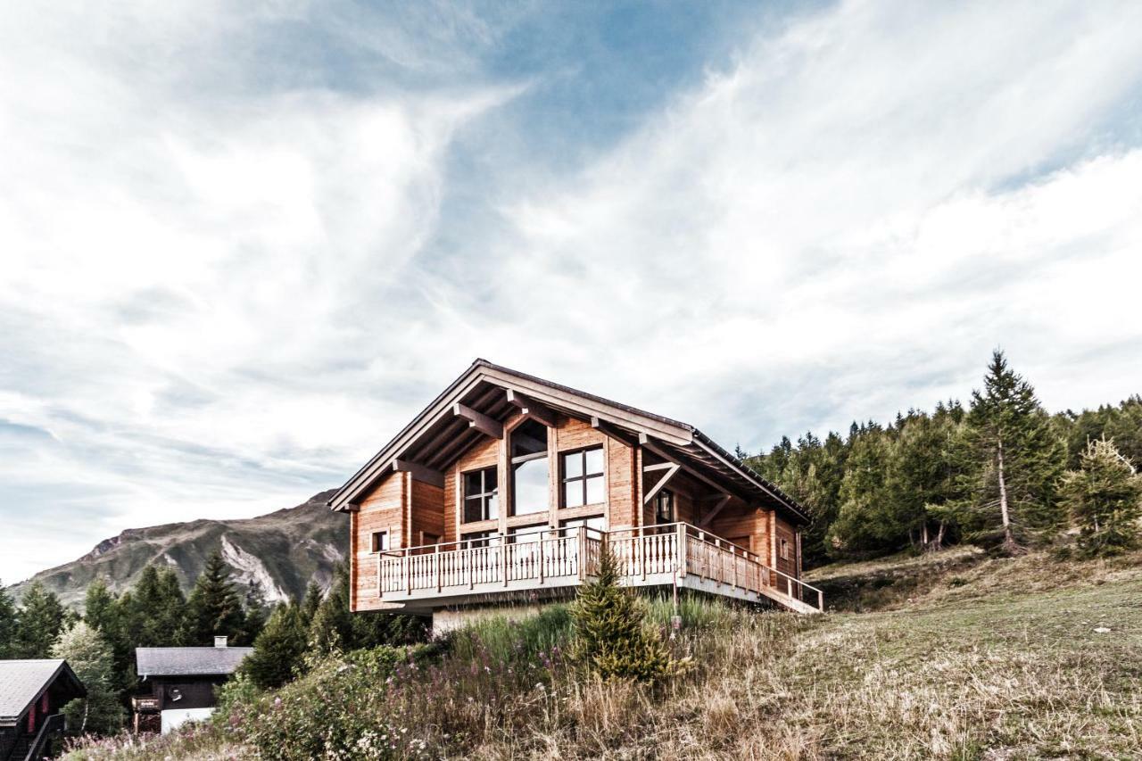 Chalet Kristall Rosswald Buitenkant foto