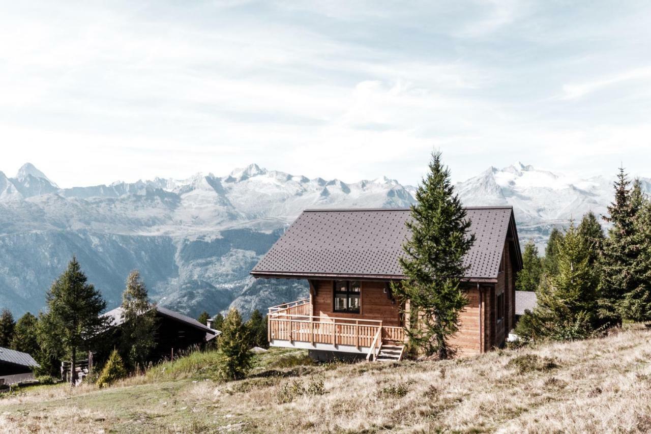 Chalet Kristall Rosswald Buitenkant foto